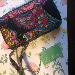 Vera Bradley all in one wristlet